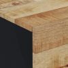 Bedside Cabinet 15.7"x13"x18.1" Solid Wood Mango