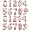 16 Inch Rose Gold Small Number Balloon 0-9 Wedding Decoration Baby Birthday Party Decoration Aluminum Foil Gold Balloons
