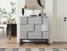 2 Door Cabinet,for bedroom,cement grey,for living room,bed room