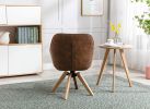 COOLMORE Solid&nbsp;Wood&nbsp;Tufted&nbsp;Upholstered&nbsp;Armless&nbsp; home office chair