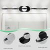 Vanity Lights With 5 LED Bulbs For Bathroom Lighting(Black)