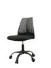 Ergonomic Office and Home Chair with Supportive Cushioning, Black
