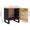 Bedside Cabinet 15.7"x13"x18.1" Solid Wood Mango