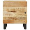 Bedside Cabinet 15.7"x13"x18.1" Solid Wood Mango