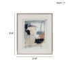 Framed Glass and Gallery Matted Wall Art