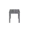 Yes4wood Gray Albany Rectangular Dining Table 63'; Modern Indoor Solid Wood Kitchen Table for Home; Kitchen; Dining Room; and Breakfast Nook