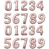 Ew16 Inch Small Number Balloon 0-9 Wedding Wedding Room Baby Birthday Party Decoration Aluminum Foil Golden Balloon