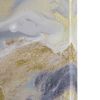 Glitter and Gold Foil Abstract Triptych 3-piece Canvas Wall Art Set