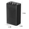 Space Heater for Indoor Use Portable Ceramic HeaterFan with Thermostat