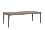 Bridgevine Home Middleton 72 inch Dining Table, Extends to 90 inches, Vintage Hazel Finish