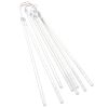 Meteor Lights 8 pcs 2 ft Warm White 288 LEDs Indoor Outdoor