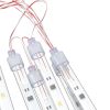 Meteor Lights 8 pcs 2 ft Warm White 288 LEDs Indoor Outdoor