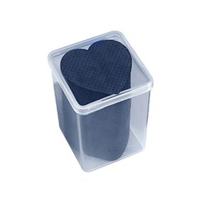 New Wholesale 200 Pieces/Box Nail Beauty Eyelash Supplies Eyelash Glue Cleaning Cotton Piece Nail Washing Cotton Nail Remover Cotton (Color: black)