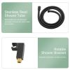 Lordear 12 Inches Rain Mixer Shower Combo Set Rainfall Ceiling Mounted Dual Shower Head System