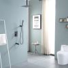 3-Spray Patterns 16-Inch Adjustable Ceiling Mounted Shower Head