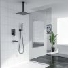 3-Spray Patterns 16-Inch Adjustable Ceiling Mounted Shower Head