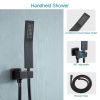 3-Spray Patterns 16-Inch Adjustable Ceiling Mounted Shower Head