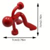 1pc Wall Climbing Small Man Key Suction Cartoon Strong Magnetic Key Hanging Creative Home Anti-lost Device