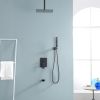 3-Spray Patterns 16-Inch Adjustable Ceiling Mounted Shower Head